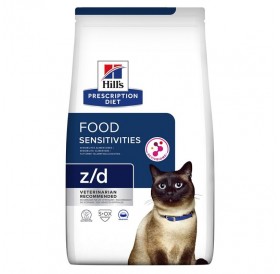 Hill's Prescription Diet Feline z/d Food Sensitivities /Хидролизирана Диета За Котки С Хранителни Алергии/-1,5кг