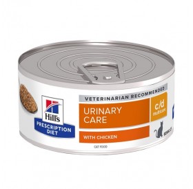 Hill's Prescription Diet Feline c/d Multicare Urinary Care /Диета За Котки Имащи Струвитни Калциево-Оксалатни И Калциево-Фосфатни Уролити/-156гр