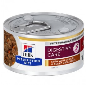 Hill's Prescription Diet Feline i/d Digestive Care /Диета За Котки Имащи Повръщане Диария Или Се Възстановяват От Операция (Задушено Пилешко И Зеленчуци)/-82гр