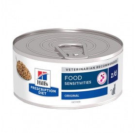 Hill's Prescription Diet Feline z/d Food Sensitivities /Хидролизирана Диета За Котки С Хранителни Алергии/-156гр