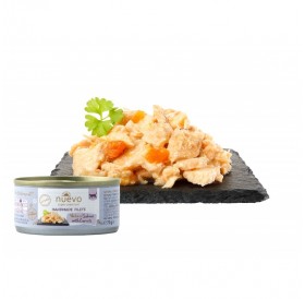 Nuevo Handmade Filets Salmon With Carrots /Храна За Котки С Филенца От Сьомга И Моркови В Собствен Сос/-70гр Nuevo Handmade Filets Salmon With Carrots /Храна За Котки С Филенца От Сьомга И Моркови В Собствен Сос/-70гр