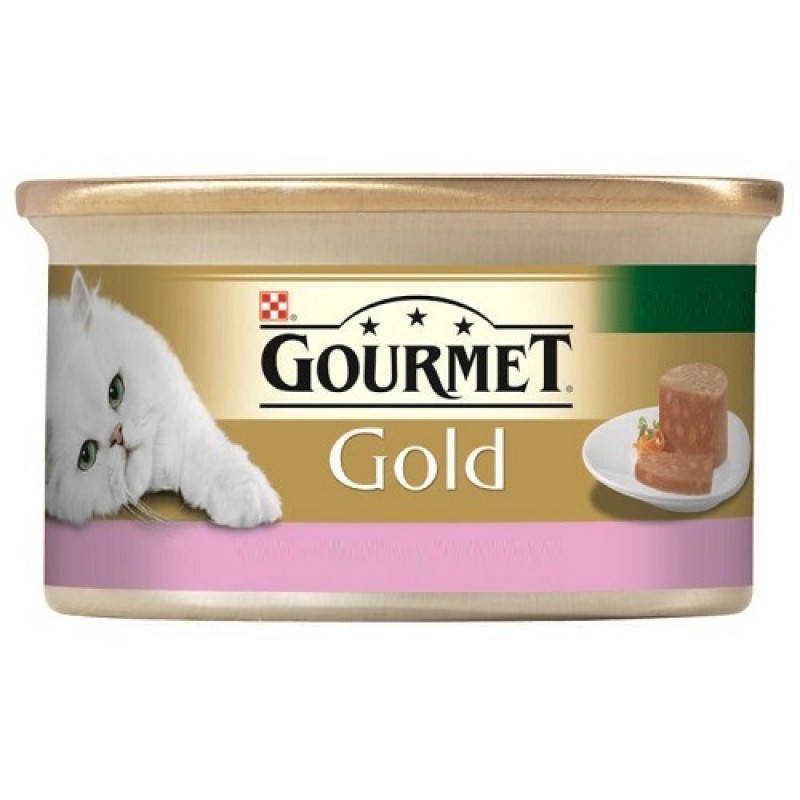 Purina Gourmet Gold Chunks In Pate Lamb&Duck /Храна За Израснали Котки Хапки В Пастет С Агнешко И Патица/-85гр Purina Gourmet Gold Chunks In Pate Lamb&Duck /Храна За Израснали Котки Хапки В Пастет С Агнешко И Патица/-85гр