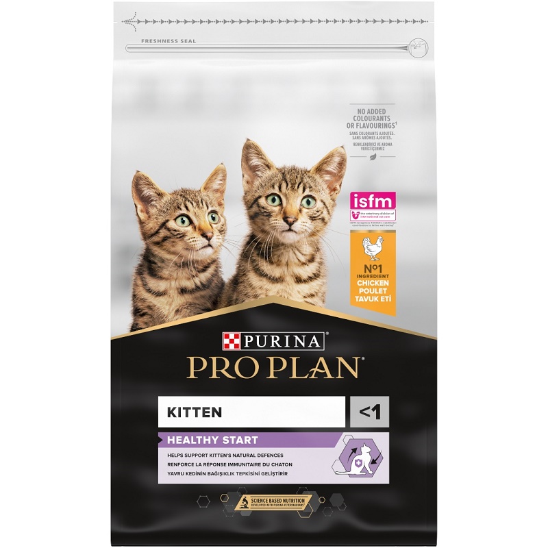 Pro Plan Kitten Healthy Start Chicken /Пълноценна Храна За Подрастващи Котенца И За Бременни И Кърмещи Котки С Пилешко Месо И Ориз/-10кг Pro Plan Kitten Healthy Start Chicken /Пълноценна Храна За Подрастващи Котенца И За Бременни И Кърмещи Котки С Пилешко Месо И Ориз/-10кг