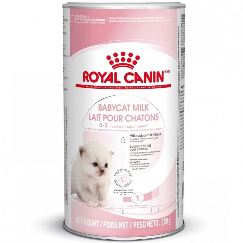 Royal Canin Babycat Milk /Адаптирано Мляко За Новородени Котенца/-300гр Royal Canin Babycat Milk /Адаптирано Мляко За Новородени Котенца/-300гр