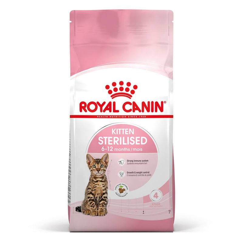 Royal Canin Kitten Sterilised /Храна За Кастрирани Подрастващи Котенца Над 6м/-2кг