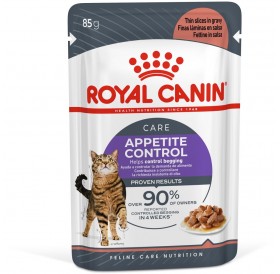 Royal Canin Appetite Control Care Chunks In Gravy Pouches /Храна За Израснали Котки За Контрол На Апетита/-12x85гр