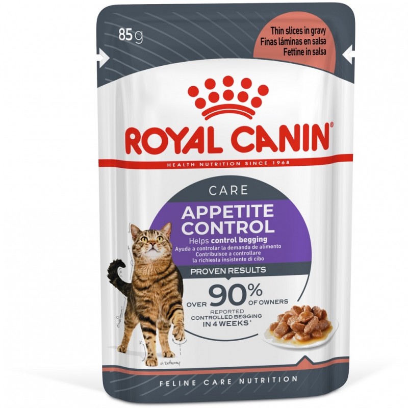 Royal Canin Appetite Control Care Chunks In Gravy Pouches /Храна За Израснали Котки За Контрол На Апетита/-12x85гр Royal Canin Appetite Control Care Chunks In Gravy Pouches /Храна За Израснали Котки За Контрол На Апетита/-12x85гр