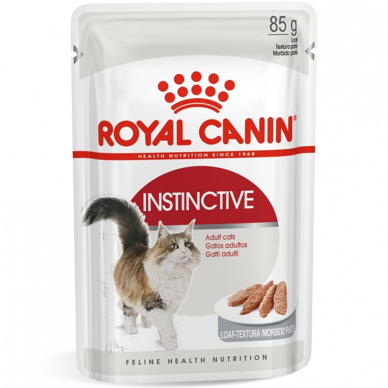 Royal Canin Instinctive Loaf In Sauce Pouches /Храна За Израснали Котки Мус Консистенция/-12x85гр Royal Canin Instinctive Loaf In Sauce Pouches /Храна За Израснали Котки Мус Консистенция/-12x85гр