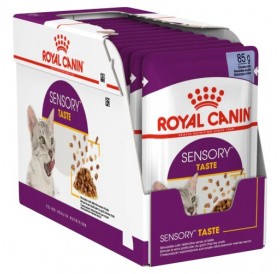 Royal Canin Sensory Taste Chunks In Jelli Pouches /Храна За Израснали Капризни Котки/-12x85гр