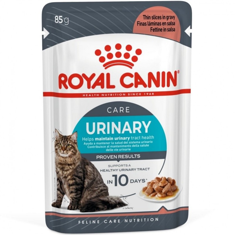 Royal Canin Urinary Care Chunks In Gravy Pouches /Храна За Израснали Котки Подпомагаща Поддържането На Здрава Пикочна Система/-12x85гр Royal Canin Urinary Care Chunks In Gravy Pouches /Храна За Израснали Котки Подпомагаща Поддържането На Здрава Пикочна Система/-12x85гр