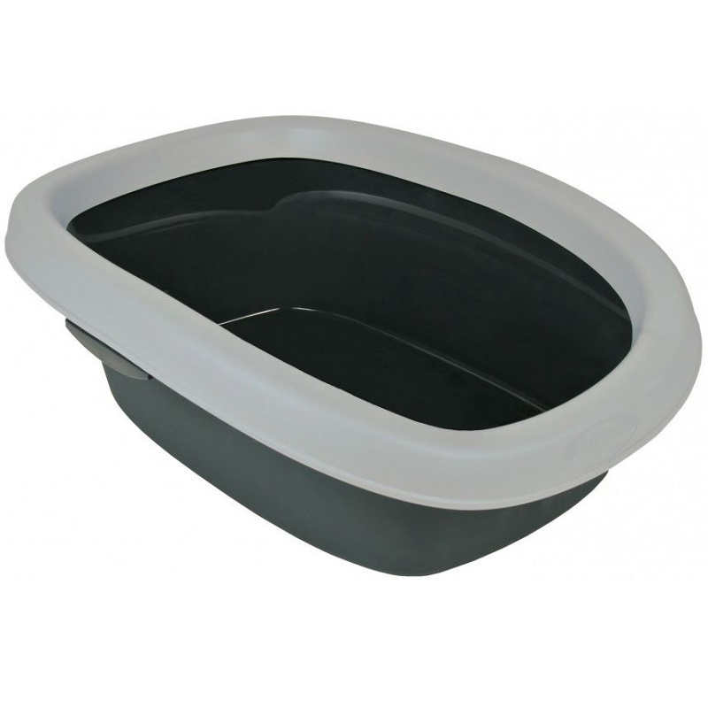 Trixie Carlo Litter Tray With Rim /Открита Котешка Тоалетна С Борд/-43x31x14см Trixie Carlo Litter Tray With Rim /Открита Котешка Тоалетна С Борд/-43x31x14см
