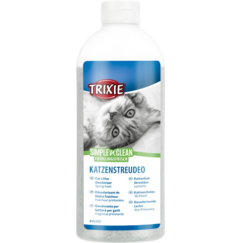 Trixie Simple'n'Clean Cat Litter Deodorizer Spring Fresh /Ароматизатор За Котешка Тоалетна С Аромат На Пролетна Свежест/-750гр