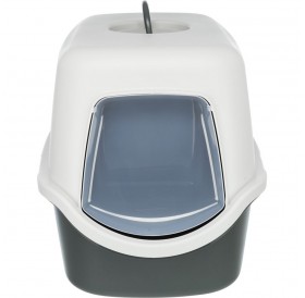 Trixie Vico Litter Tray Dark Grey /Закрита Котешка Тоалетна/-56x40x40см