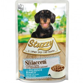 Stuzzy Dog Shreds With White Fish /Храна За Израснали Кучета С Месо От Бяла Риба/-6х100гр Stuzzy Dog Shreds With White Fish /Храна За Израснали Кучета С Месо От Бяла Риба/-6х100гр