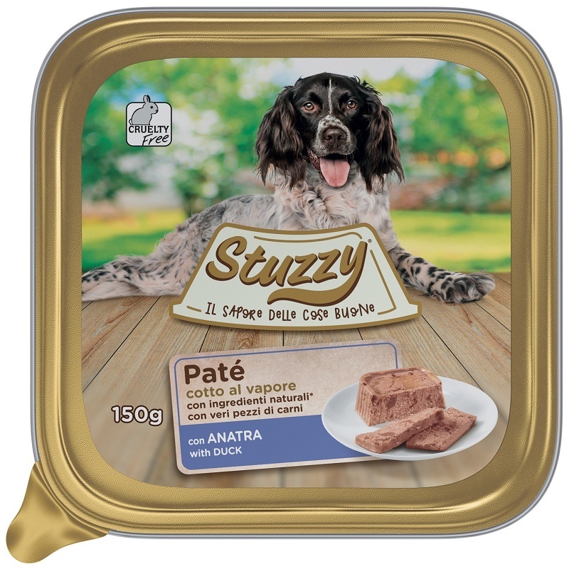 Stuzzy Dog Classic Paté With Duck /Храна За Израснали Кучета Пастет С Патешко Месо/-6х150гр