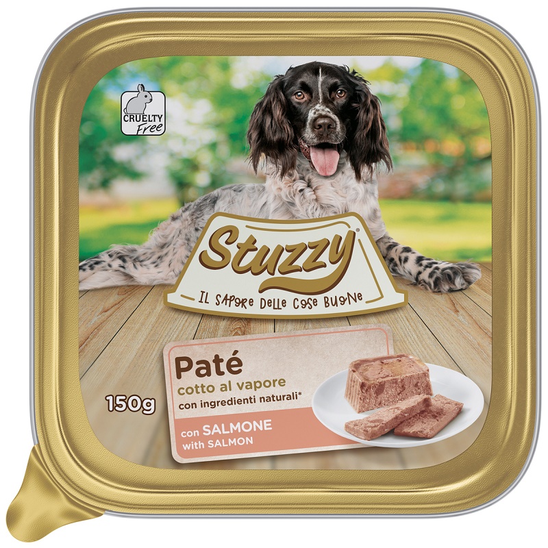 Stuzzy Dog Classic Paté With Salmon /Храна За Израснали Кучета Пастет Със Сьомга/-6х150гр
