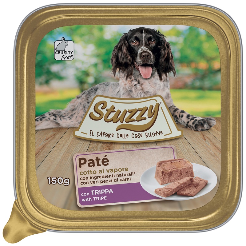 Stuzzy Dog Classic Paté With Tripe /Храна За Израснали Кучета Пастет С Шкембе/-6х150гр