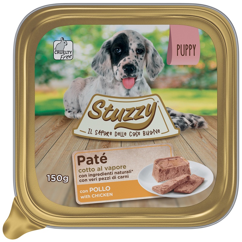 Stuzzy Dog Puppy Classic Paté With Chicken /Храна За Подрастващи Кученца Пастет С Пилешко Месо/-6х150гр Stuzzy Dog Puppy Classic Paté With Chicken /Храна За Подрастващи Кученца Пастет С Пилешко Месо/-6х150гр