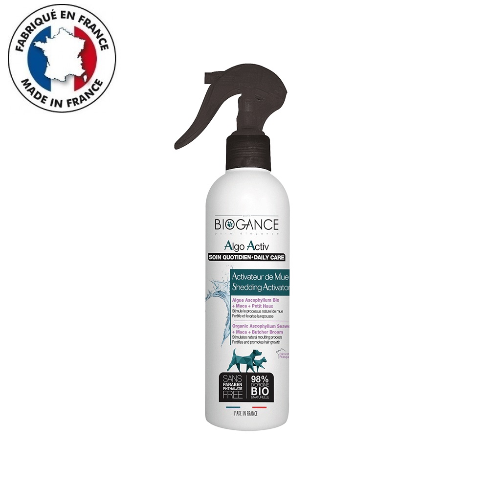 Biogance Algo Active Spray /Активиращ Спрей По Време На Линеене На Козината/-250мл Biogance Algo Active Spray /Активиращ Спрей По Време На Линеене На Козината/-250мл