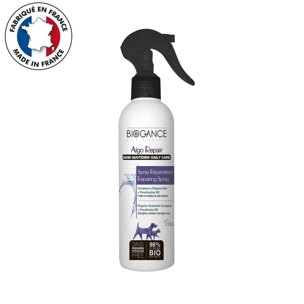 Biogance Algo Repair Spray /Възстановяващ Спрей За Козина/-250мл Biogance Algo Repair Spray /Възстановяващ Спрей За Козина/-250мл
