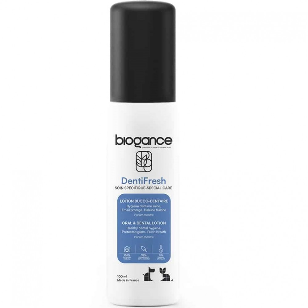 Biogance DentiFresh Spray /Спрей За Дентална Хигиена За Кучета И Котки/-100мл Biogance DentiFresh Spray /Спрей За Дентална Хигиена За Кучета И Котки/-100мл