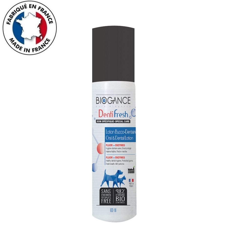 Biogance DentiFresh Spray /Спрей За Дентална Хигиена За Кучета И Котки/-100мл Biogance DentiFresh Spray /Спрей За Дентална Хигиена За Кучета И Котки/-100мл