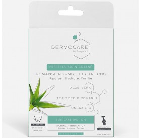 Biogance Dermocare+ Large Dog Pipettes /Успокояващи И Овлажняващи Пипети За Кучета Големи Породи/-3бр
