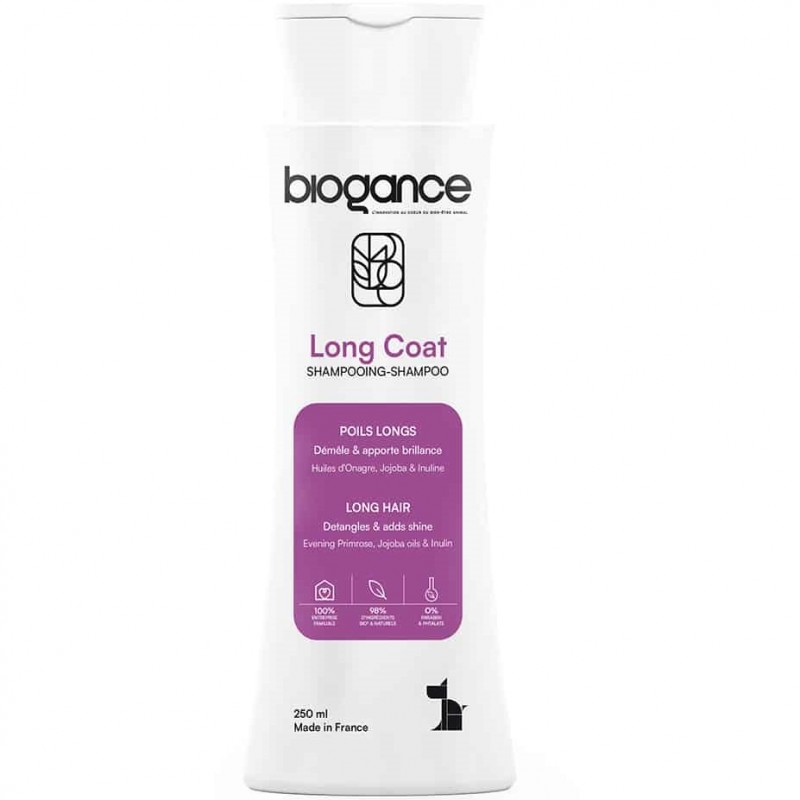 Biogance Long Coat Shampoo /Шампоан За Кучета С Дълга Козина/-250мл Biogance Long Coat Shampoo /Шампоан За Кучета С Дълга Козина/-250мл