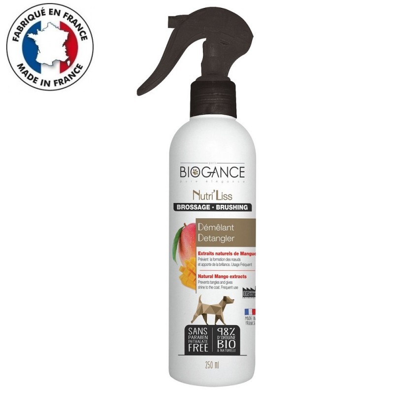 Biogance Dog Nutri Liss Spray /Антистатичен Лосион За Разресване За Кучета/-250мл Biogance Dog Nutri Liss Spray /Антистатичен Лосион За Разресване За Кучета/-250мл
