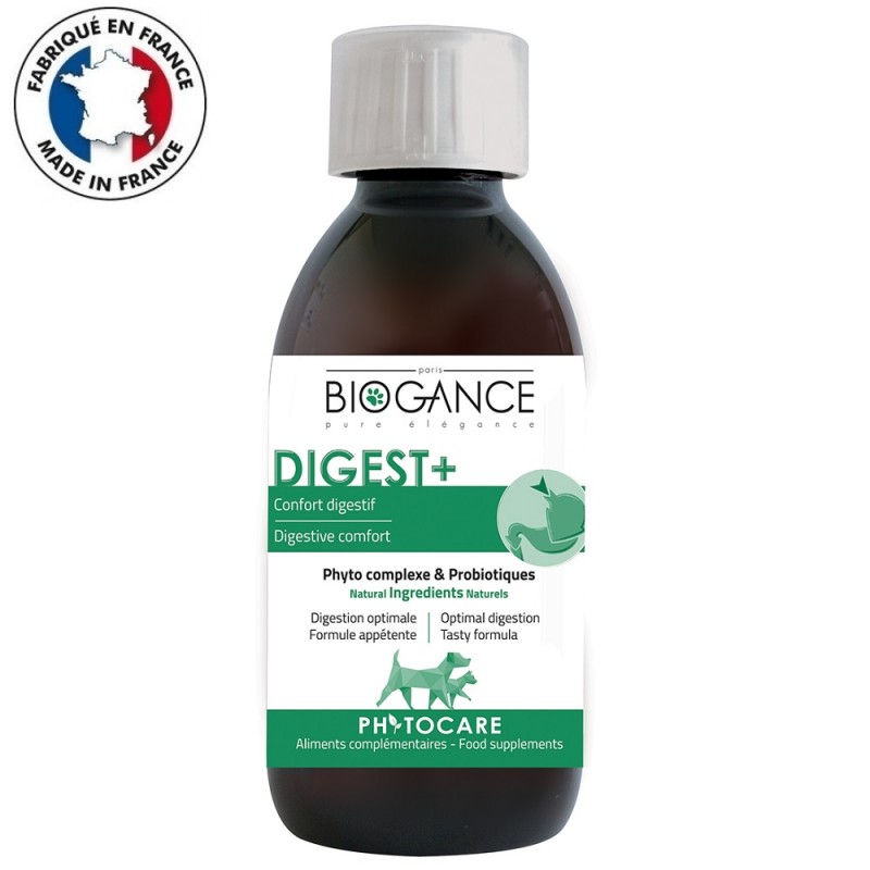 Biogance Phytocare Digest+ /Хранителна Добавка За Кучета И Котки Подобряваща Състоянието На Храносмилателната Система/-200мл