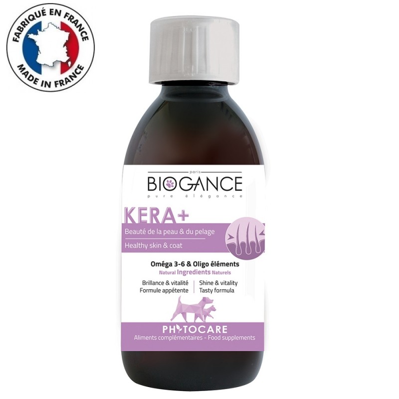 Biogance Phytocare Kera+ /Хранителна Добавка За Кучета И Котки Подобряваща Състоянието На Кожата И Козината/-200мл