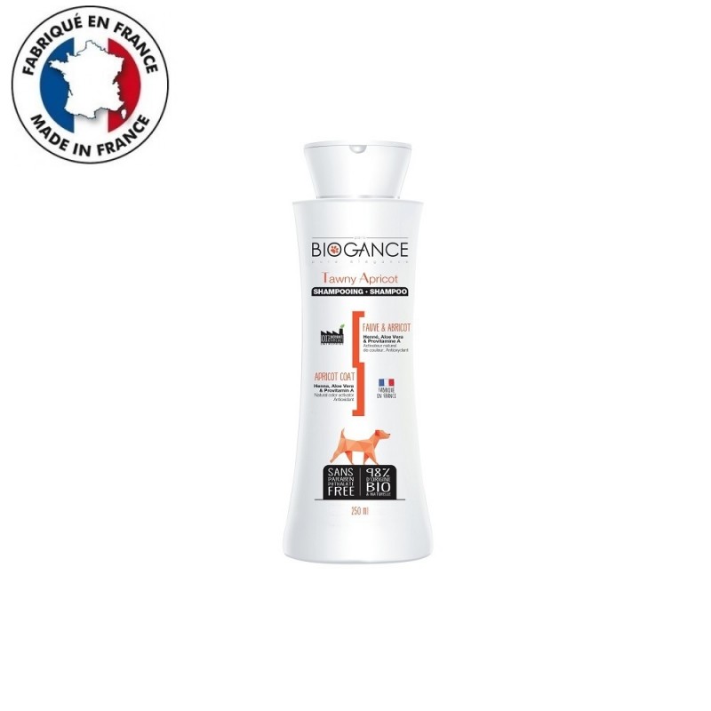 Biogance Tawny Abricot Shampoo /Шампоан За Оранжева Или Кафява Козина/-250мл Biogance Tawny Abricot Shampoo /Шампоан За Оранжева Или Кафява Козина/-250мл