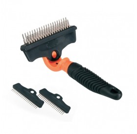 Camon Thinning Rake With 3 Interchangeable Combs /Гребло 3в1 С Три Накрайника/-17см