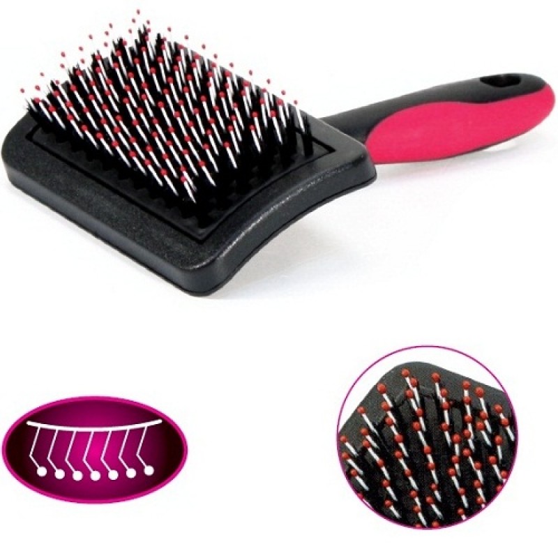 Croci Vanity Carder Brush Large /Четка За Късокосмести Породи Кучета/-10,5x15,5см Croci Vanity Carder Brush Large /Четка За Късокосмести Породи Кучета/-10,5x15,5см