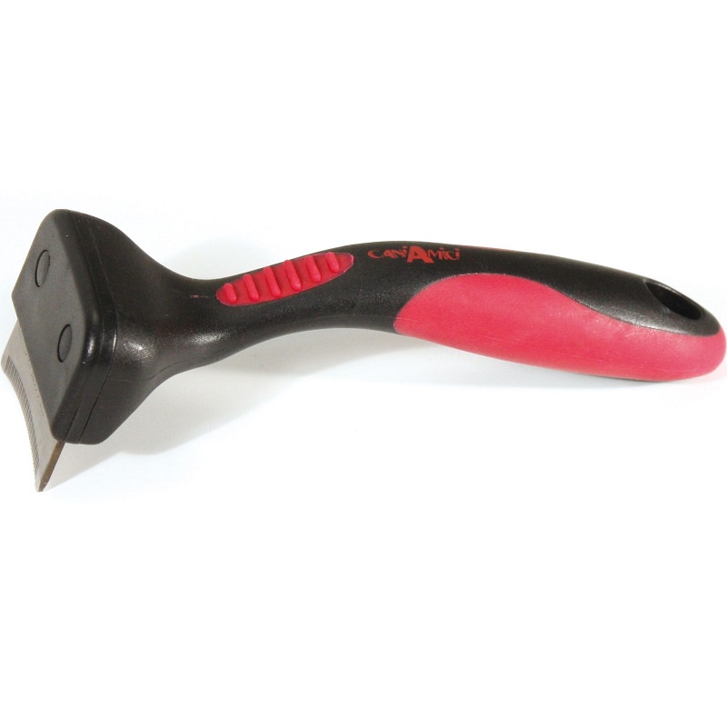 Croci Vanity Curved Shedding Comb Small /Гребен Тип Тример За Отстраняване На Излишната Козина/-15,9х5,3см