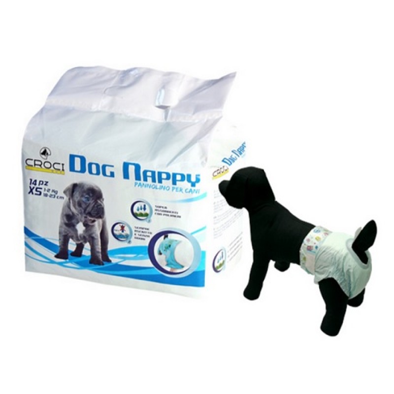 Croci Dog Nappy XLarge /Памперс-Гащи 45-50см/-10бр Croci Dog Nappy XLarge /Памперс-Гащи 45-50см/-10бр