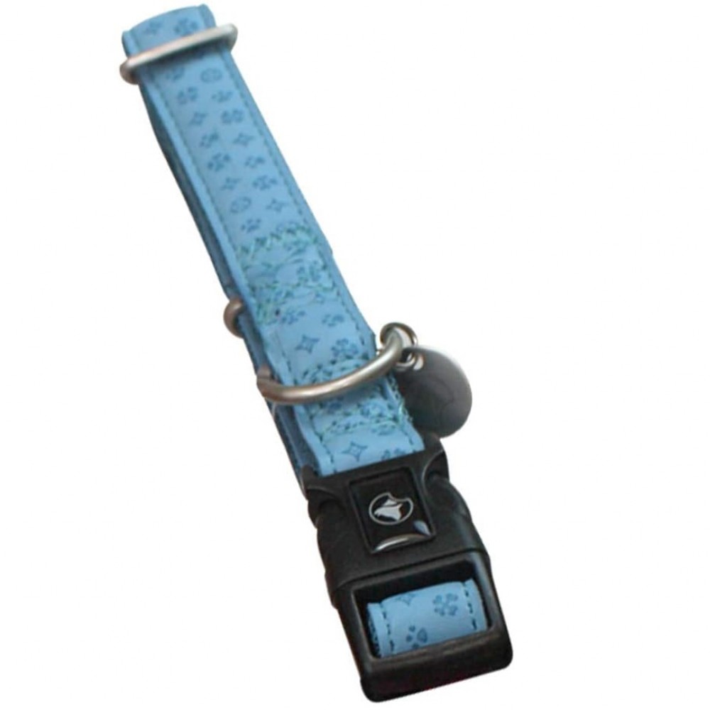 Croci Mylord Collar Light Blue Large /Двупластов Нашийник За Куче/-2,5x48-70см