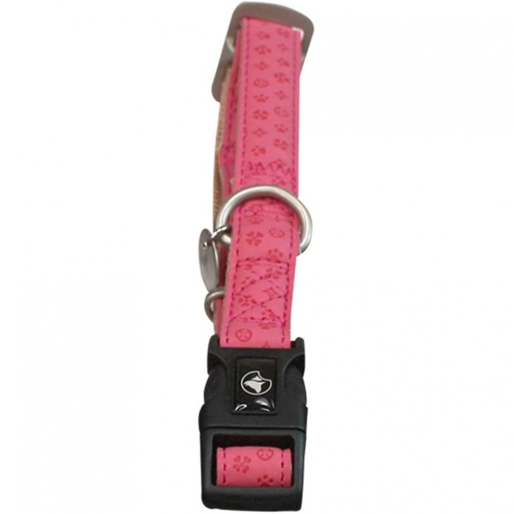 Croci Mylord Collar Pink Small /Двупластов Нашийник За Куче/-1,5x26-40см