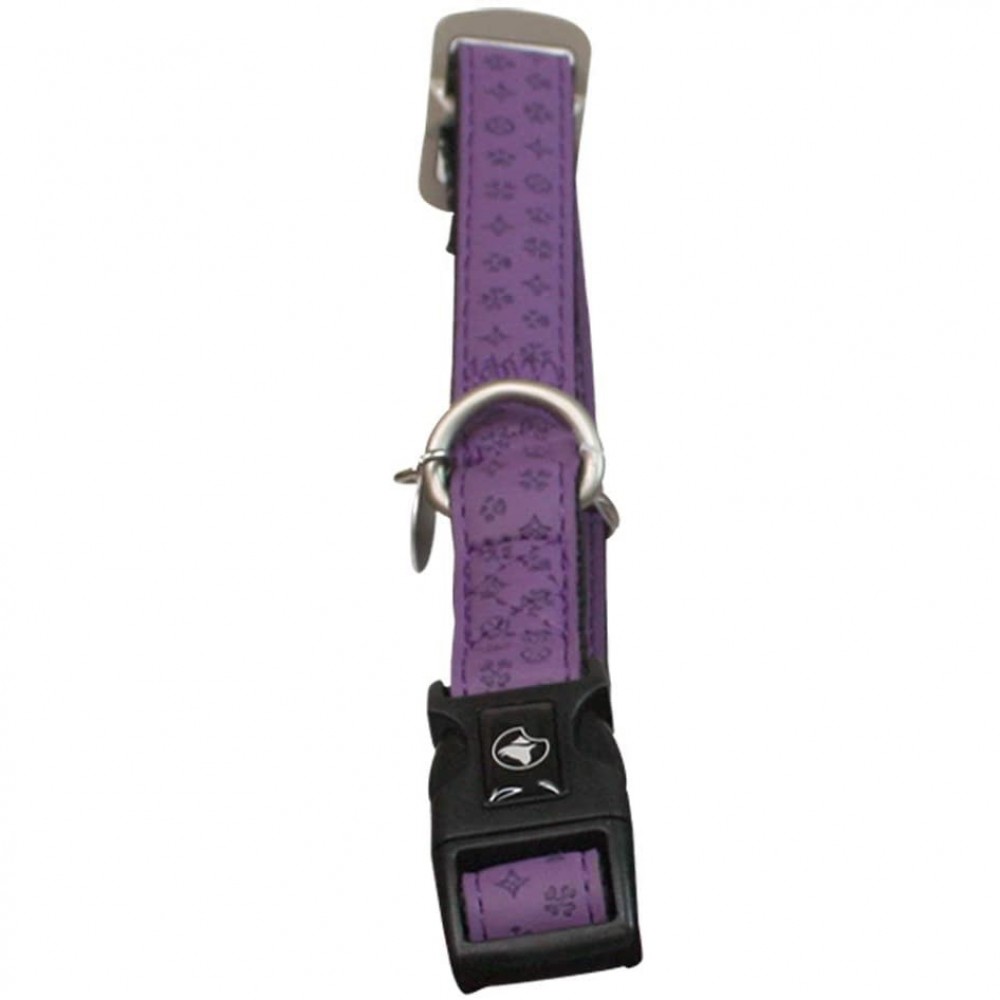 Croci Mylord Collar Purple Small /Двупластов Нашийник За Куче/-1,5x26-40см