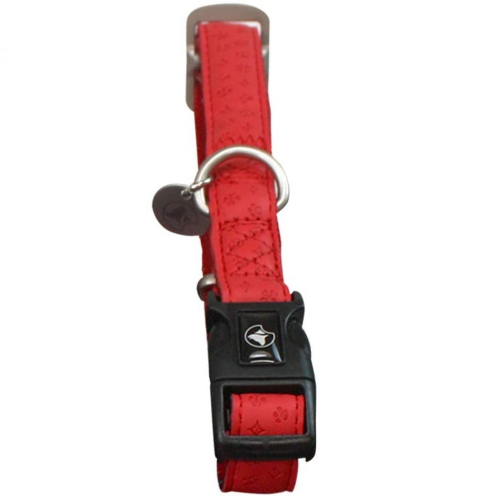 Croci Mylord Collar Red Large /Двупластов Нашийник За Куче/-2,5x48-70см Croci Mylord Collar Red Large /Двупластов Нашийник За Куче/-2,5x48-70см