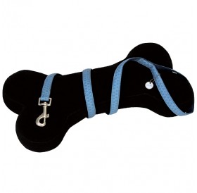 Croci Mylord Lead Light Blue Medium /Двупластов Повод За Куче/-2х120см Croci Mylord Lead Light Blue Medium /Двупластов Повод За Куче/-2х120см