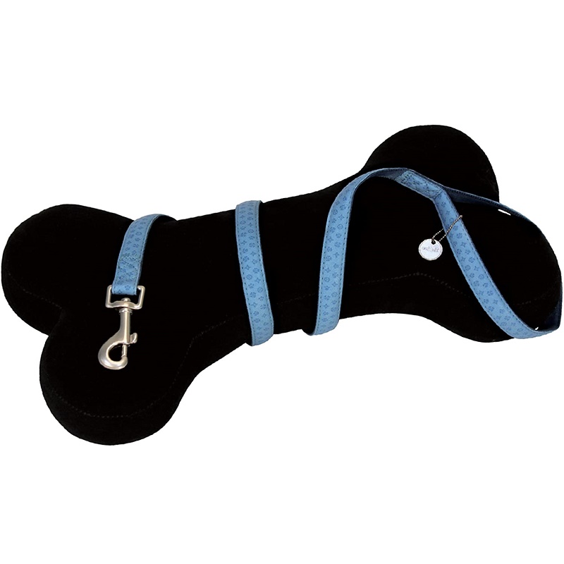 Croci Mylord Lead Light Blue Medium /Двупластов Повод За Куче/-2х120см Croci Mylord Lead Light Blue Medium /Двупластов Повод За Куче/-2х120см