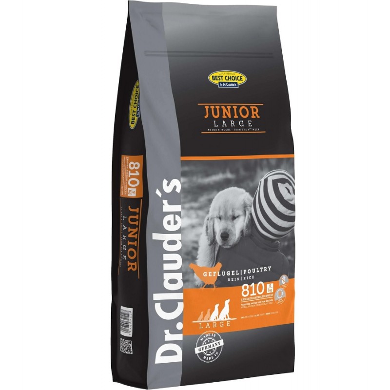 Dr.Clauder's Best Choice Junior Large /Пълноценна Храна За Подрастващи Кученца Големи Породи/-12,5кг Dr.Clauder's Best Choice Junior Large /Пълноценна Храна За Подрастващи Кученца Големи Породи/-12,5кг