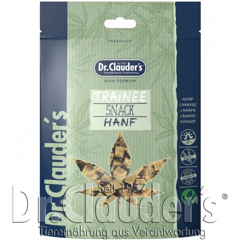 Dr.Clauder's Trainee Snack Hemp /Лакомства За Куче И Коте С Коноп/-80гр