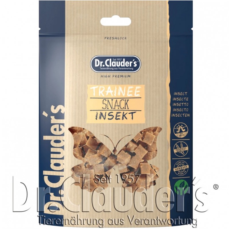 Dr.Clauder's Trainee Snack Insect /Лакомства За Куче И Коте С Насекоми/-80гр