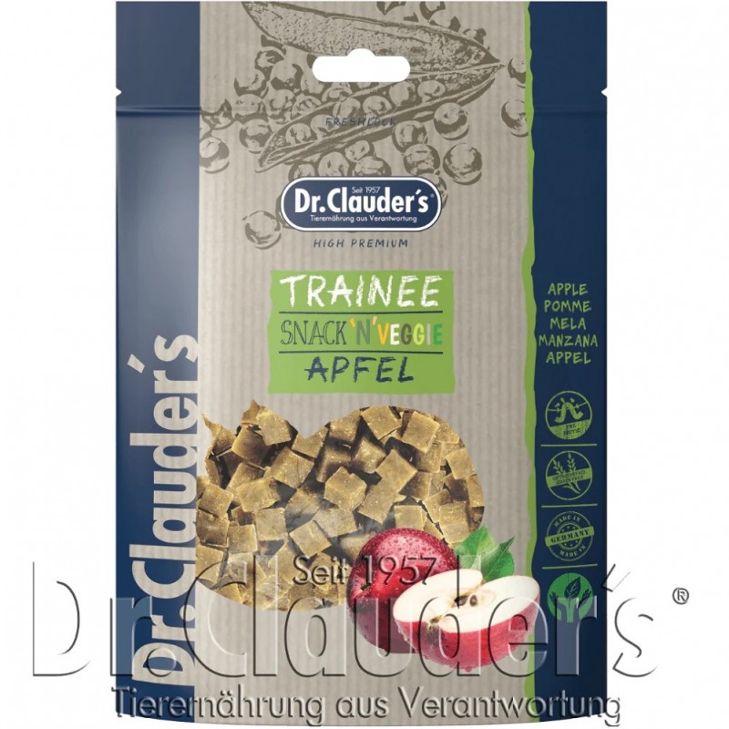 Dr.Clauder's Trainee Snack Veggie Apple /Лакомства За Куче И Коте Със Зеленчуци И Ябълки/-80гр Dr.Clauder's Trainee Snack Veggie Apple /Лакомства За Куче И Коте Със Зеленчуци И Ябълки/-80гр