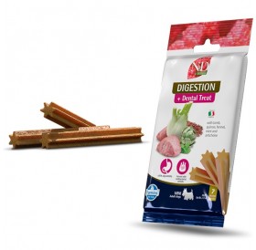 N&D Quinoa Dental Treat Digestion Adult Mini /Дентални Лакомства За Кучета Дребни Породи С Чувствителен Стомах С Агнешко Месо И Киноа/-7бр N&D Quinoa Dental Treat Digestion Adult Mini /Дентални Лакомства За Кучета Дребни Породи С Чувствителен Стомах С Агнешко Месо И Киноа/-7бр