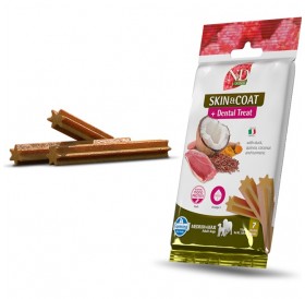 N&D Quinoa Dental Treat Skin&Coat Duck Adult Medium&Maxi /Дентални Лакомства За Кучета Средни И Едри Породи За Красива Козина И Здрава Кожа С Патешко Месо И Киноа/-7бр N&D Quinoa Dental Treat Skin&Coat Duck Adult Medium&Maxi /Дентални Лакомства За Кучета Средни И Едри Породи За Красива Козина И Здрава Кожа С Патешко Месо И Киноа/-7бр