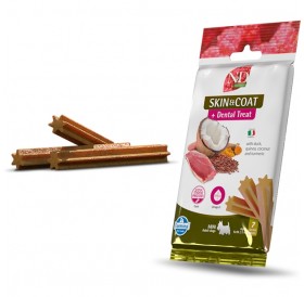 N&D Quinoa Dental Treat Skin&Coat Duck Adult Mini /Дентални Лакомства За Кучета Дребни Породи За Красива Козина И Здрава Кожа С Патешко Месо И Киноа/-7бр N&D Quinoa Dental Treat Skin&Coat Duck Adult Mini /Дентални Лакомства За Кучета Дребни Породи За Красива Козина И Здрава Кожа С Патешко Месо И Киноа/-7бр