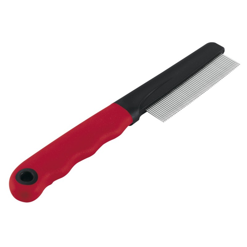 Ferplast GRO 5856 Dog&Cat Comb With Chrome Teeth /Едноредов Гребен/-20x3,5см Ferplast GRO 5856 Dog&Cat Comb With Chrome Teeth /Едноредов Гребен/-20x3,5см